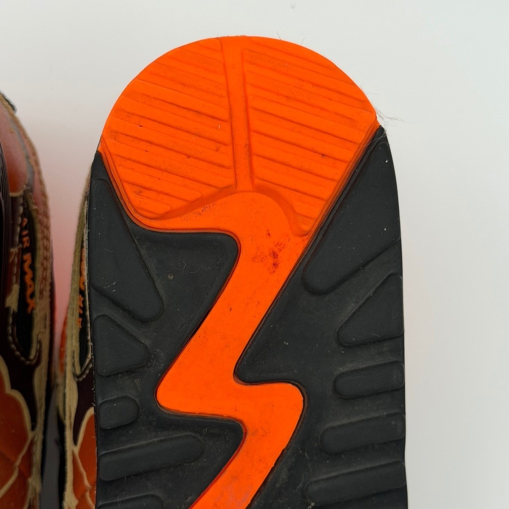 Nike Air Max 90 Orange Duck Camo 2020 - CW4039-800 - Size 7M/8.5W - Authentic - Picture 11 of 14